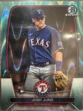 Josh Jung #CRA-JJ 2023 Bowman Chrome Rookie Autographs Baseball