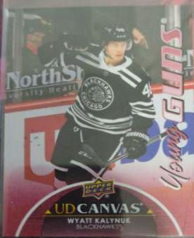 Wyatt Kalynuk #C114 Hockey Cards 2021 Upper Deck UD Canvas