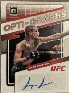 Sean O'Malley #OG-SOM Ufc Cards 2022 Panini Donruss Optic UFC Opti Graphs