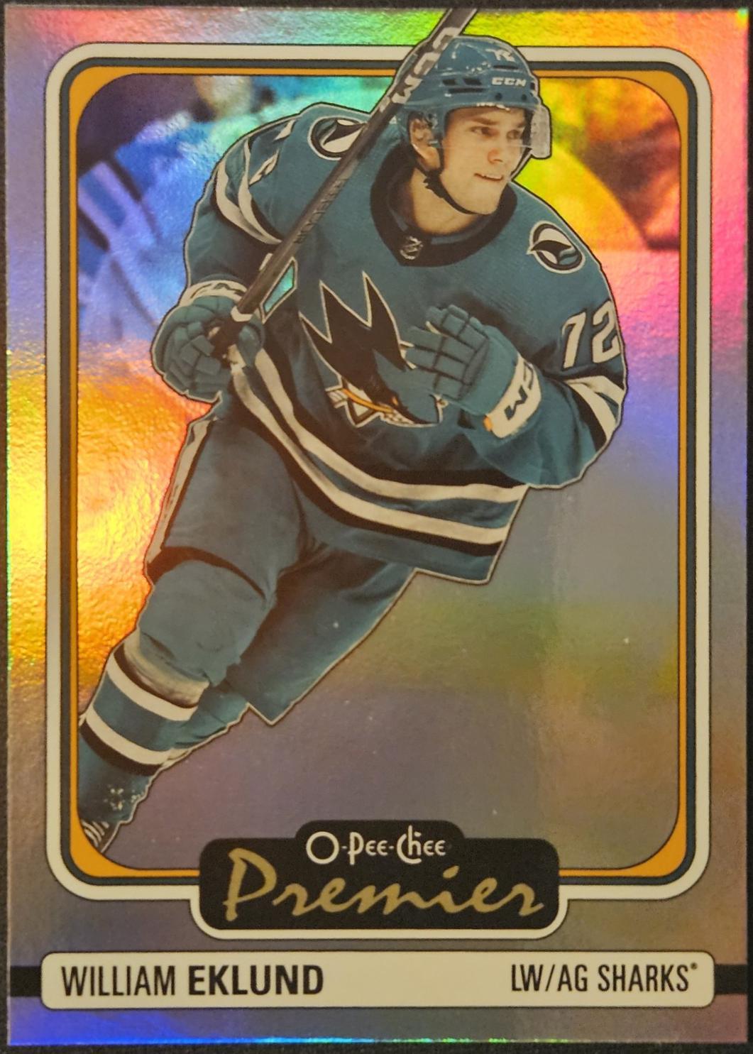 William Eklund #P-13 Hockey Cards 2024 O-Pee-Chee Premier