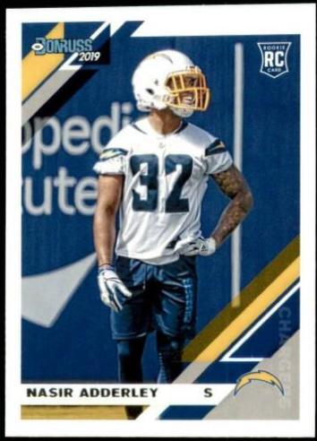 Nasir Adderley #278 Football Cards 2019 Donruss