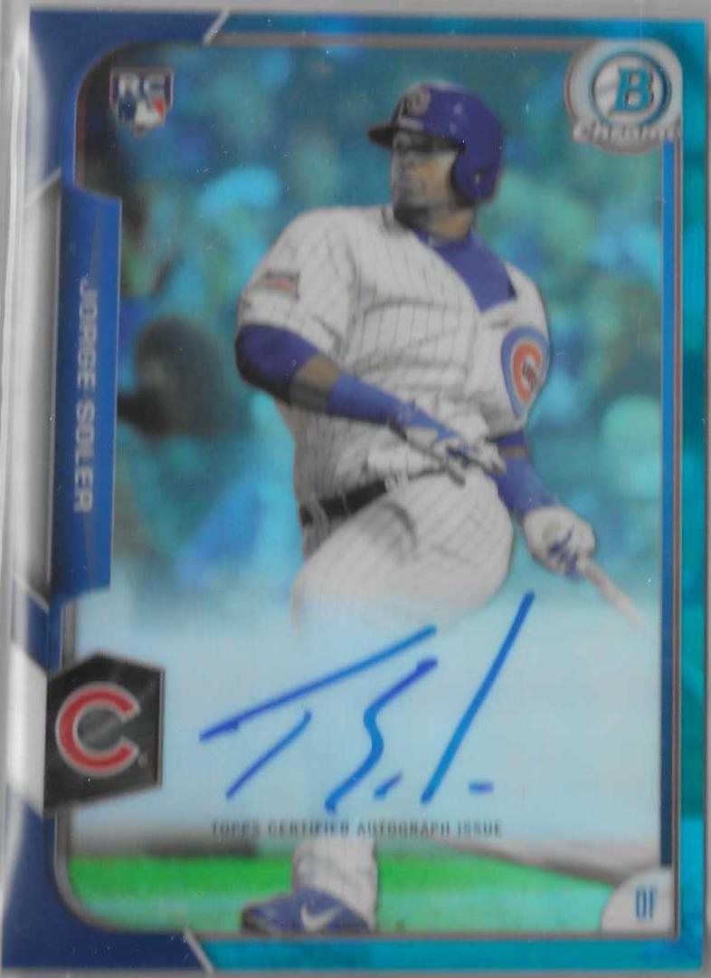 Jorge Soler [Blue Refractor] #JSO