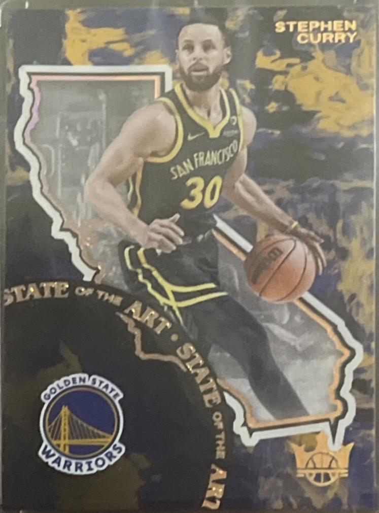 Stephen Curry #1 Basketball Cards 2024 Panini Court Kings State of the Art