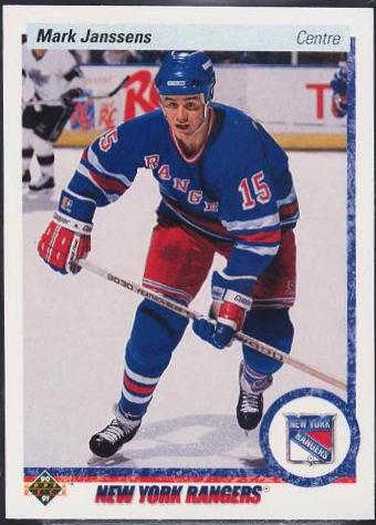 Mark Janssens #298 Hockey Cards 1990 Upper Deck French