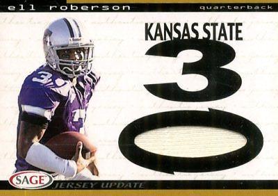 Ell Roberson #16 Football Cards 2004 Sage Hit Jersey