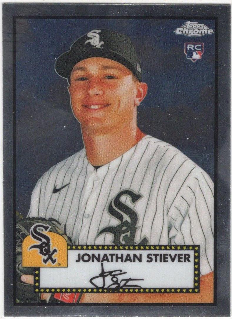 Jonathan Stiever #33 Baseball Cards 2021 Topps Chrome Platinum Anniversary