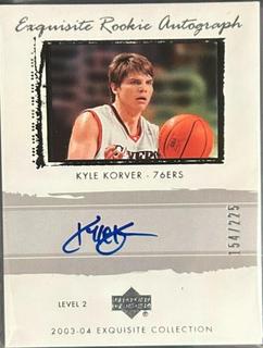 Kyle Korver Autograph Patch