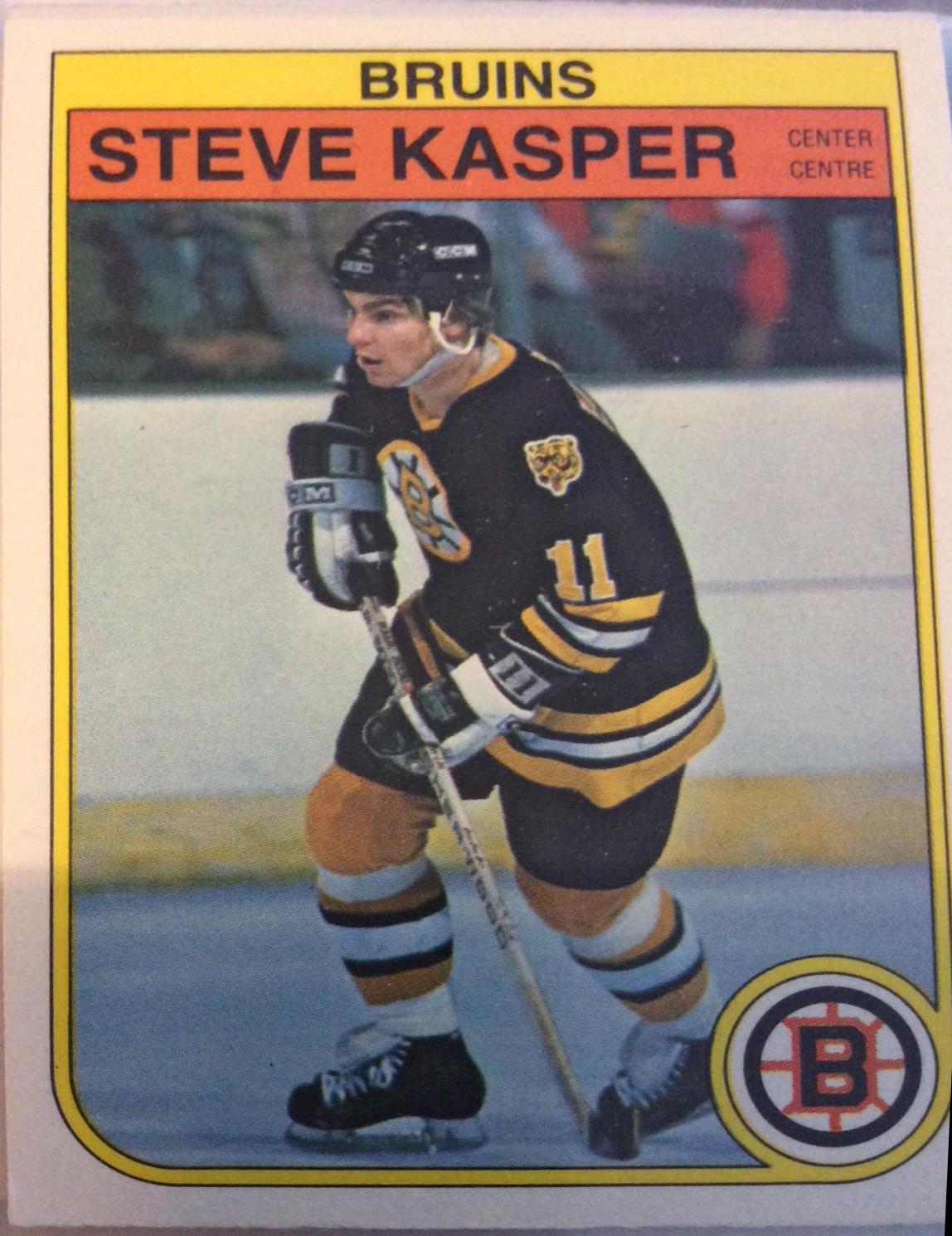 Steve Kasper #12 Hockey Cards 1982 O-Pee-Chee