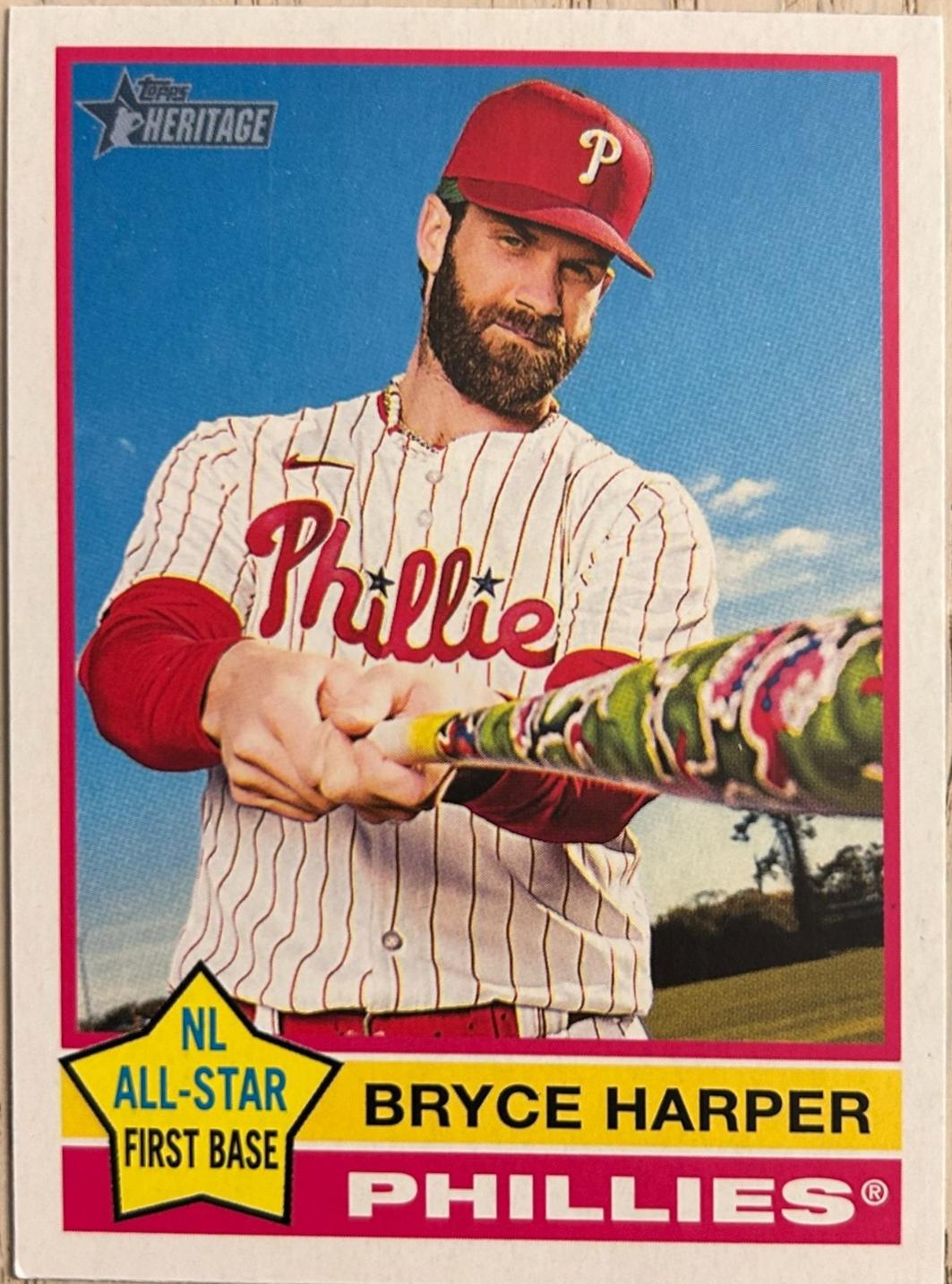 Bryce Harper #150 Baseball Cards 2025 Topps Heritage