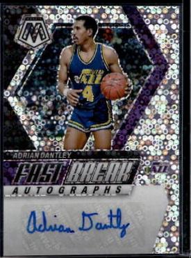 Adrian Dantley #FB-DAN 2023 Panini Mosaic Autographs Fast Break Basketball