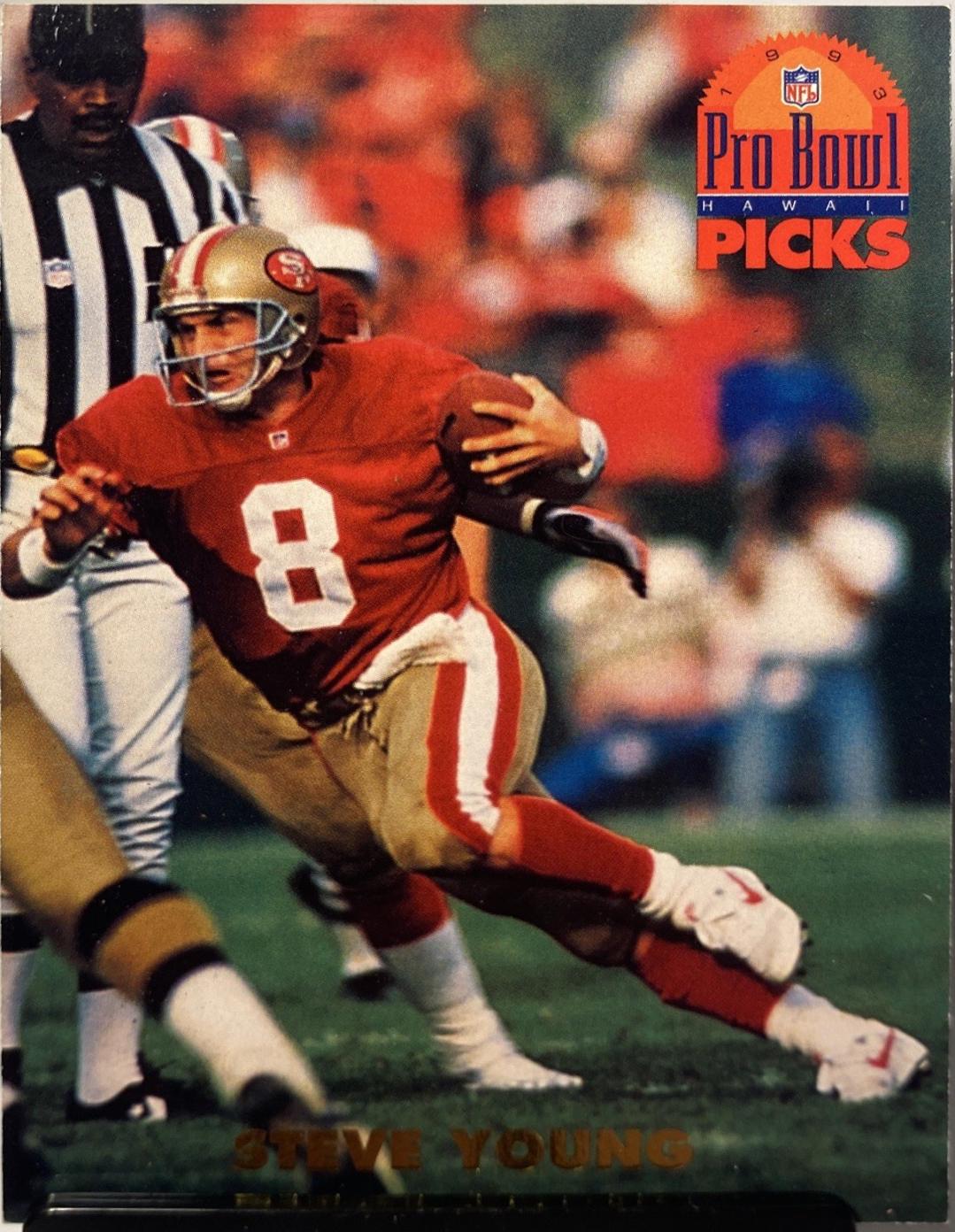 Steve Young #SB5 1993 Heads & Tails Sb Xxvii Football