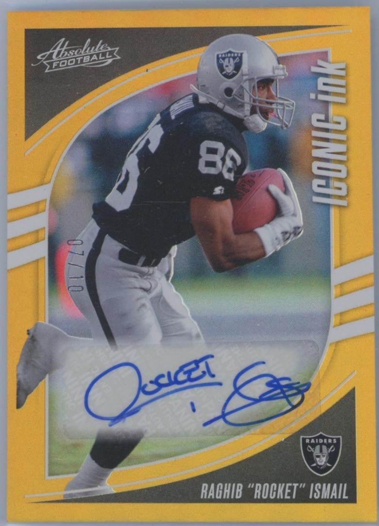 Raghib Rocket Ismail [Gold] #II-RIL Prices | 2025 Panini Absolute ...