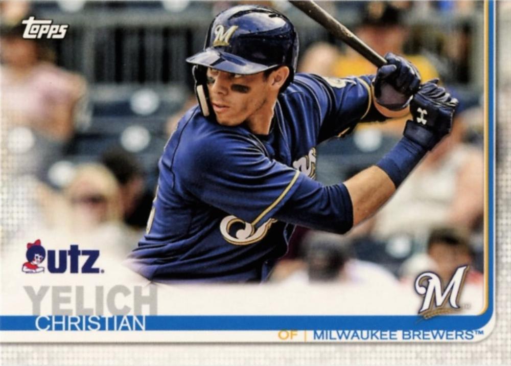 Christian Yelich #92 Baseball Cards 2019 Topps Utz