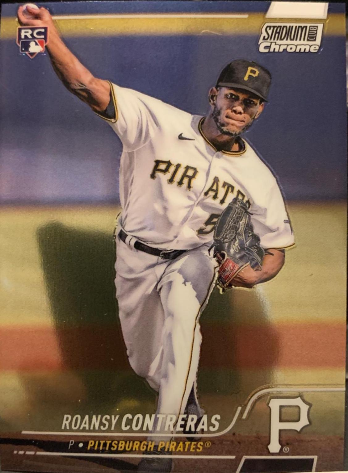 Roansy Contreras #205 Baseball Cards 2022 Stadium Club Chrome