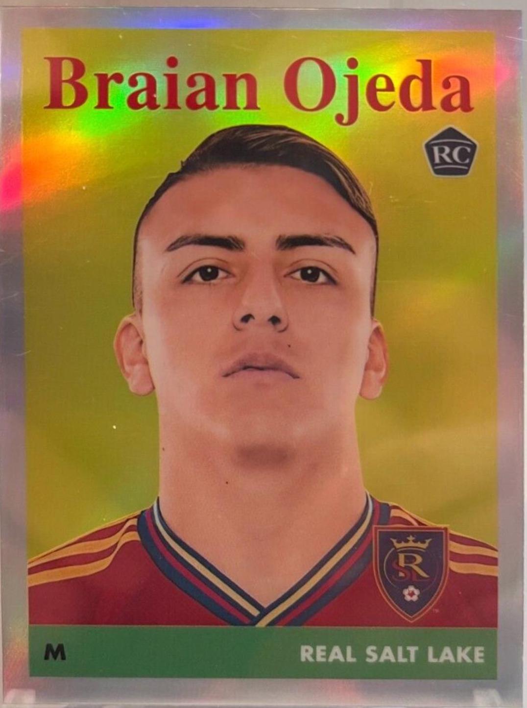 Braian Ojeda #58T-20 Soccer Cards 2023 Topps Chrome MLS 1958