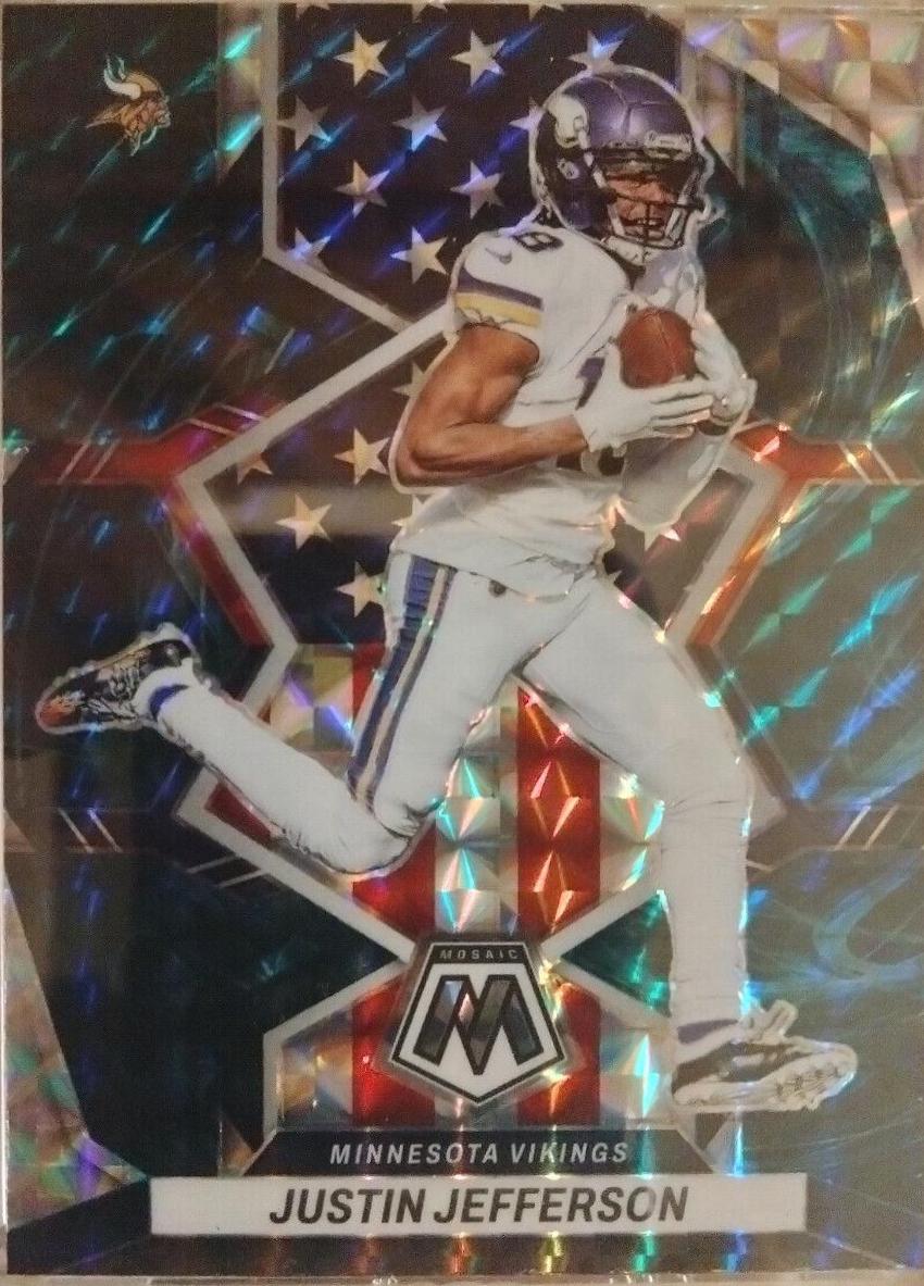 Justin Jefferson [Genesis] #264 Prices | 2022 Panini Mosaic