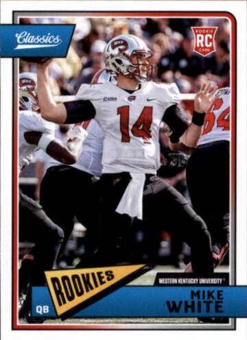 Mike White #244 Football Cards 2018 Panini Classics