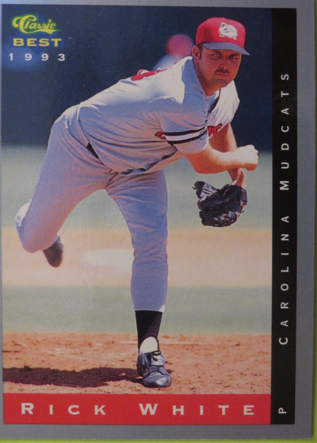 Rich White #35 Baseball Cards 1993 Classic Best
