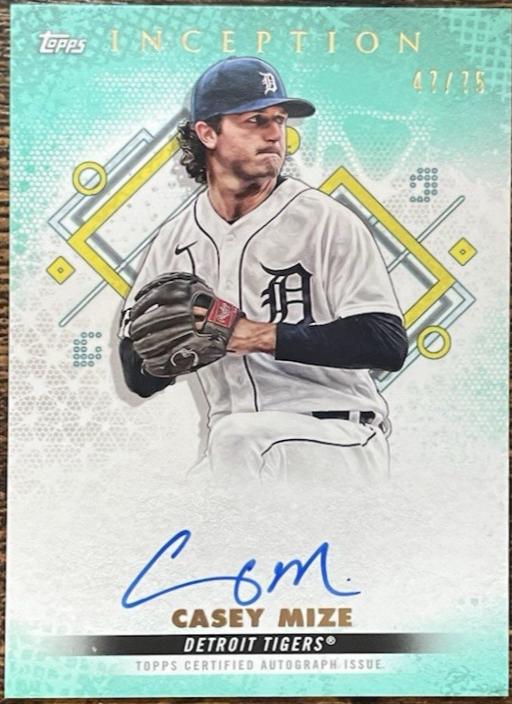 Casey Mize [Aqua] #BRES-CM