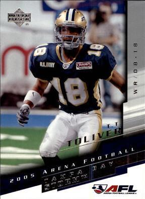 T.T. Toliver #87 Football Cards 2005 Upper Deck AFL