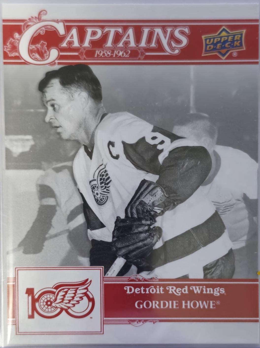 Gordie Howe #168 2025 Upper Deck Detroit Red Wings Centennial Hockey