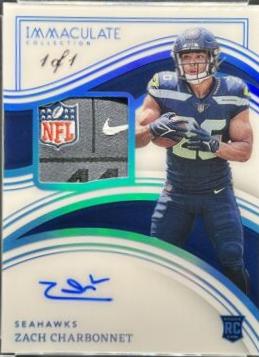 Zach Charbonnet #141 2023 Panini Immaculate Football
