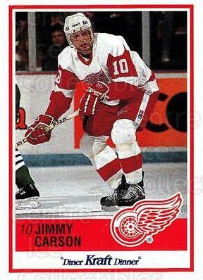 Jimmy Carson #5 Hockey Cards 1990 Kraft