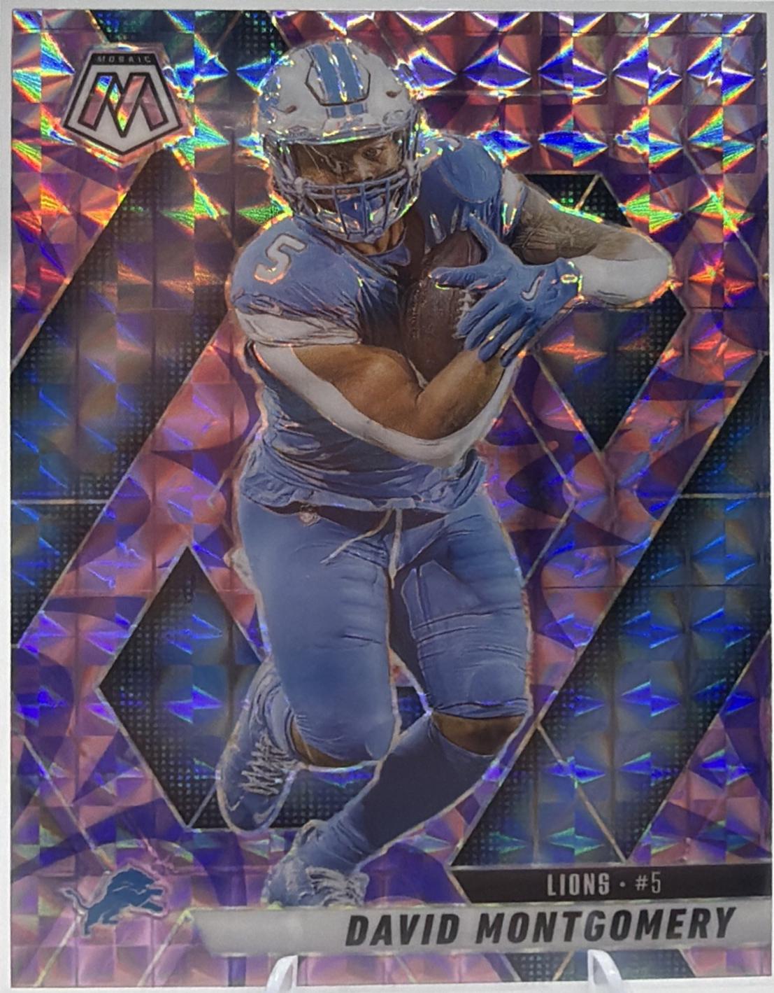 David Montgomery [Mosaic Reactive Purple] #228 Prices | 2025