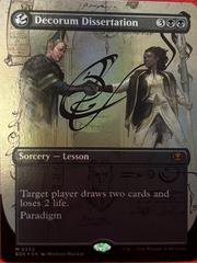 Decorum Dissertation [Borderless Foil] #292