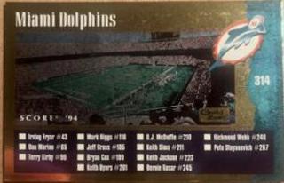 Miami Dolphins, New Orleans Saints