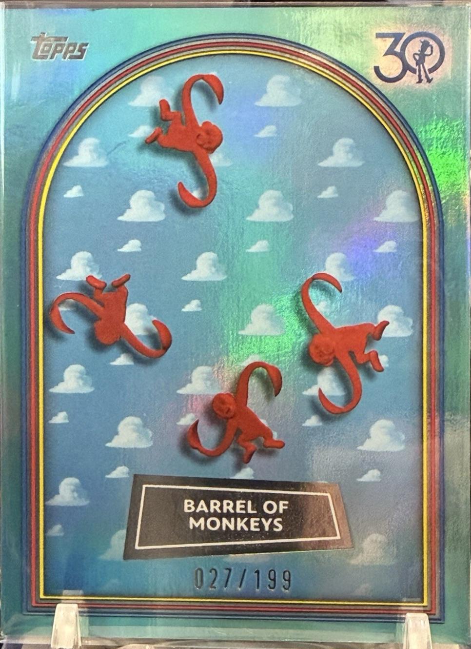 Barrel of Monkeys [Aqua Foil] #27