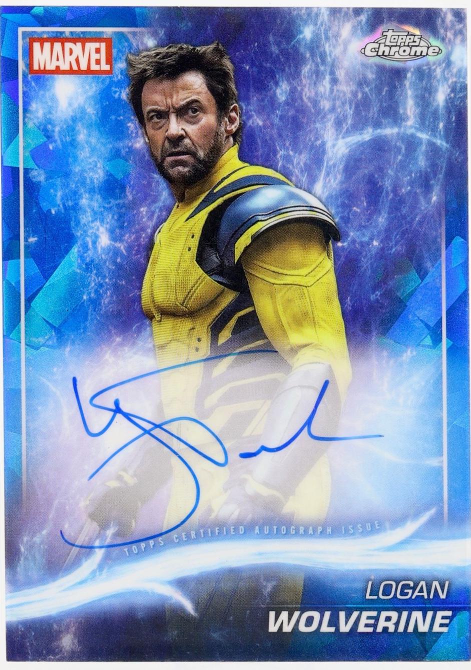 Hugh Jackman [Sapphire] #AA-HJ Prices | Marvel 2025 Topps Chrome
