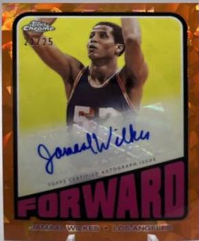 Jamaal Wilkes #TA-JAW 2023-24 Topps Chrome Basketball 1972 Topps Autographs