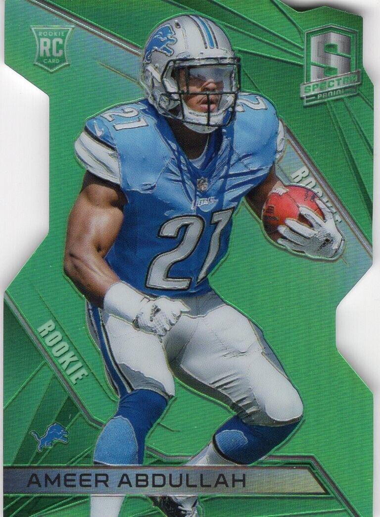 Ameer Abdullah [Neon Green Die Cut] #131