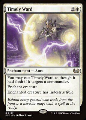 Timely Ward (Magic Duskmourn: House of Horror Commander)