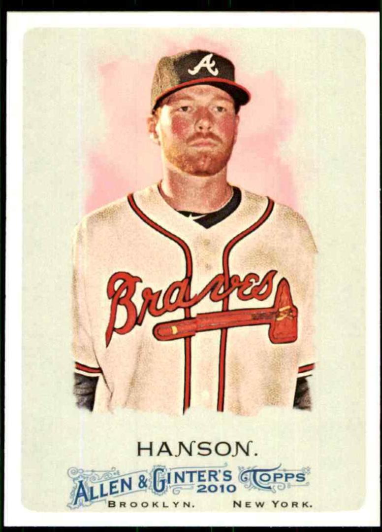 Tommy Hanson #19 Baseball Cards 2010 Topps Allen & Ginter