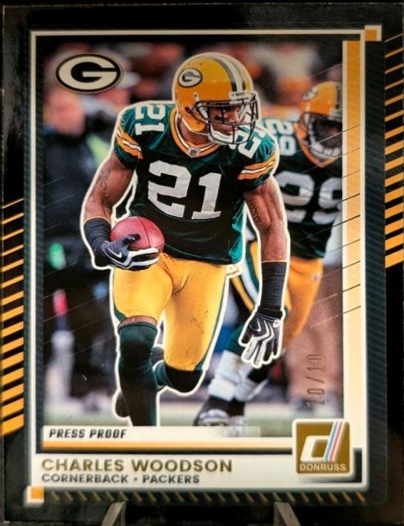 Charles Woodson [Press Proof Black] #135