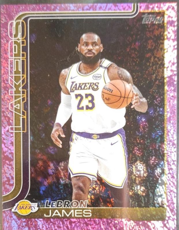 lebron james in pink