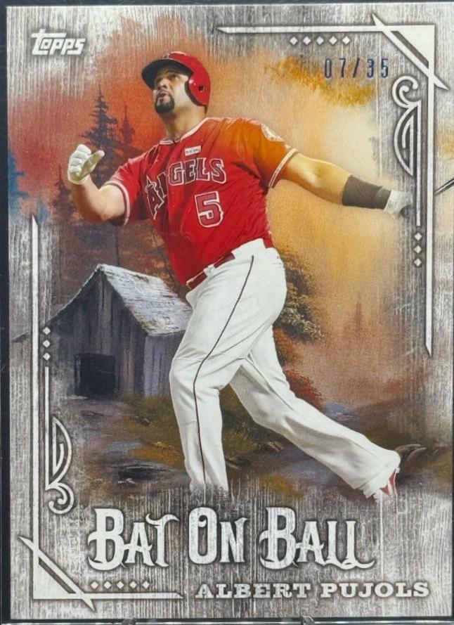 Albert Pujols [Titanium White] #BOB-5