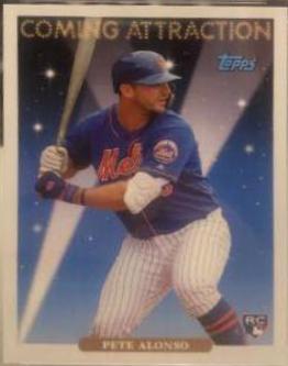 Pete Alonso #80 2019 Topps Throwback Thursday Baseball