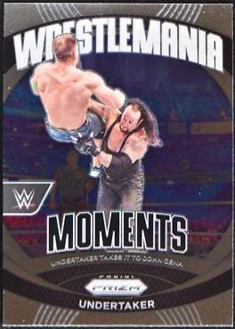 Undertaker #5 Wrestling Cards 2024 Panini Prizm WWE WrestleMania Moments
