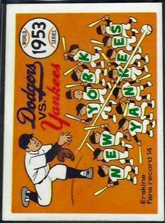 1953 Yanks, Dodgers