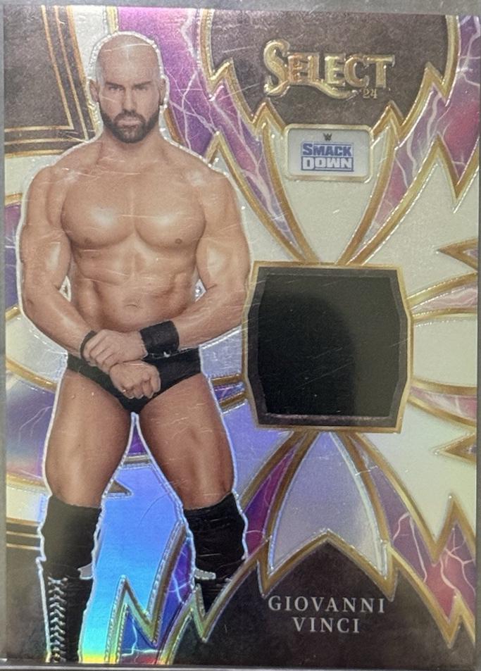 Giovanni Vinci #14 Wrestling Cards 2024 Panini Select WWE Sparks