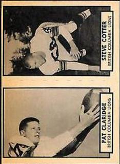 Pat Claridge, Steve Cotter