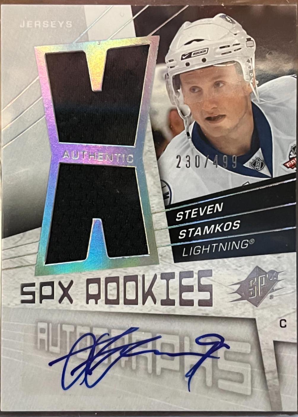 Steven Stamkos #190 Hockey Cards 2008 SPx