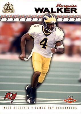 Marquise Walker #270 Football Cards 2002 Pacific Adrenaline