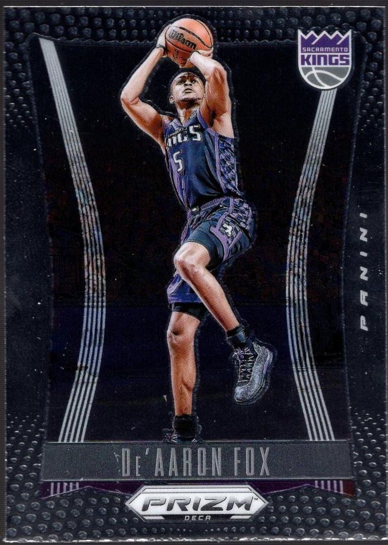 De'Aaron Fox #93 2023-24 Panini Prizm Deca Basketball