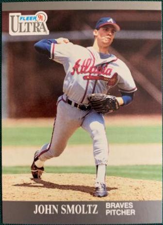 John Smoltz #12 Baseball Cards 1991 Ultra