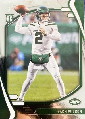 Zach Wilson #102 Football Cards 2021 Panini Absolute