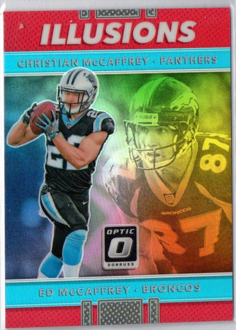 Christian McCaffrey, Ed McCaffrey [Red] #18